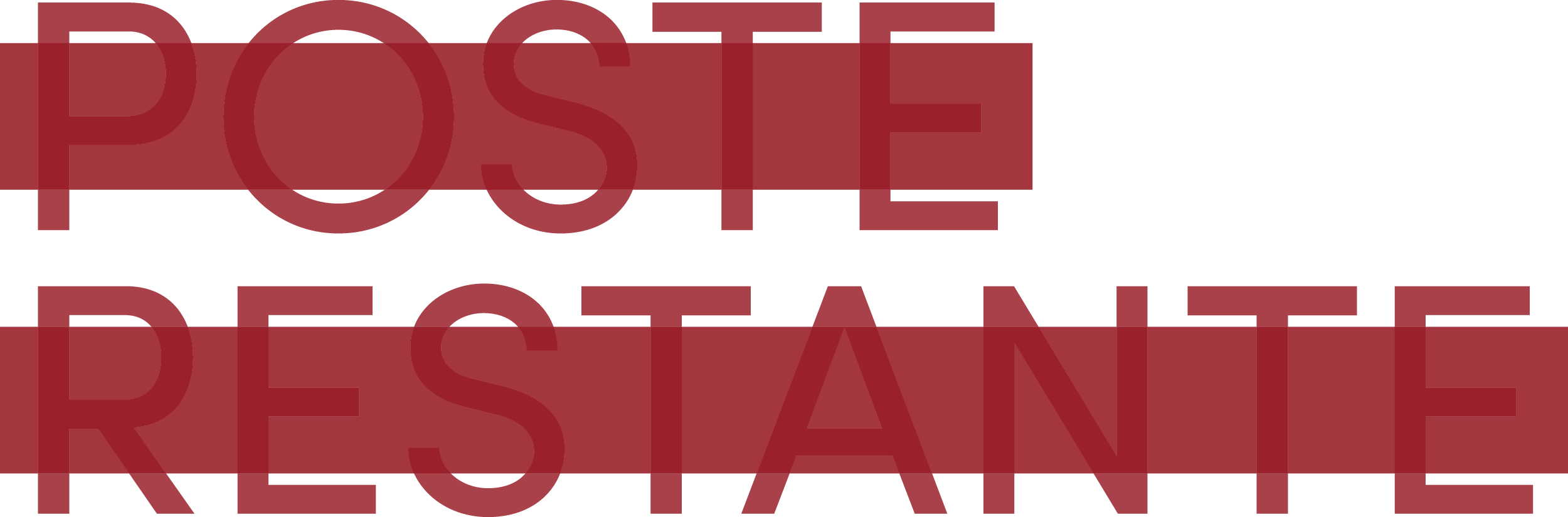 POSTE RESTANTE logo